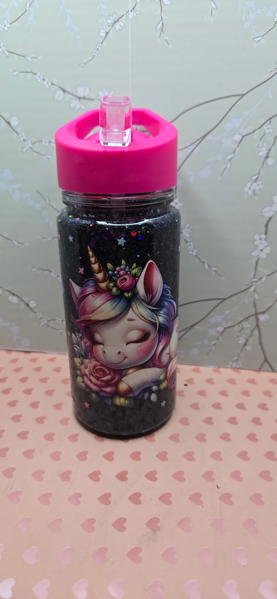 Unicorn Snow Globe Sip Cup