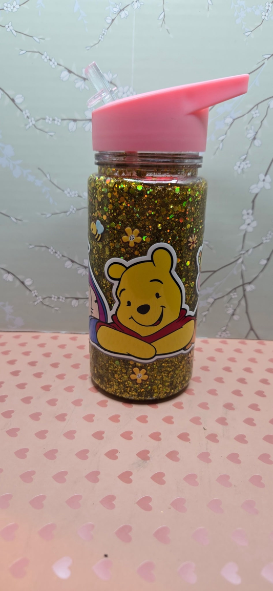 Kids Yellow Snow Globe Sip Cup