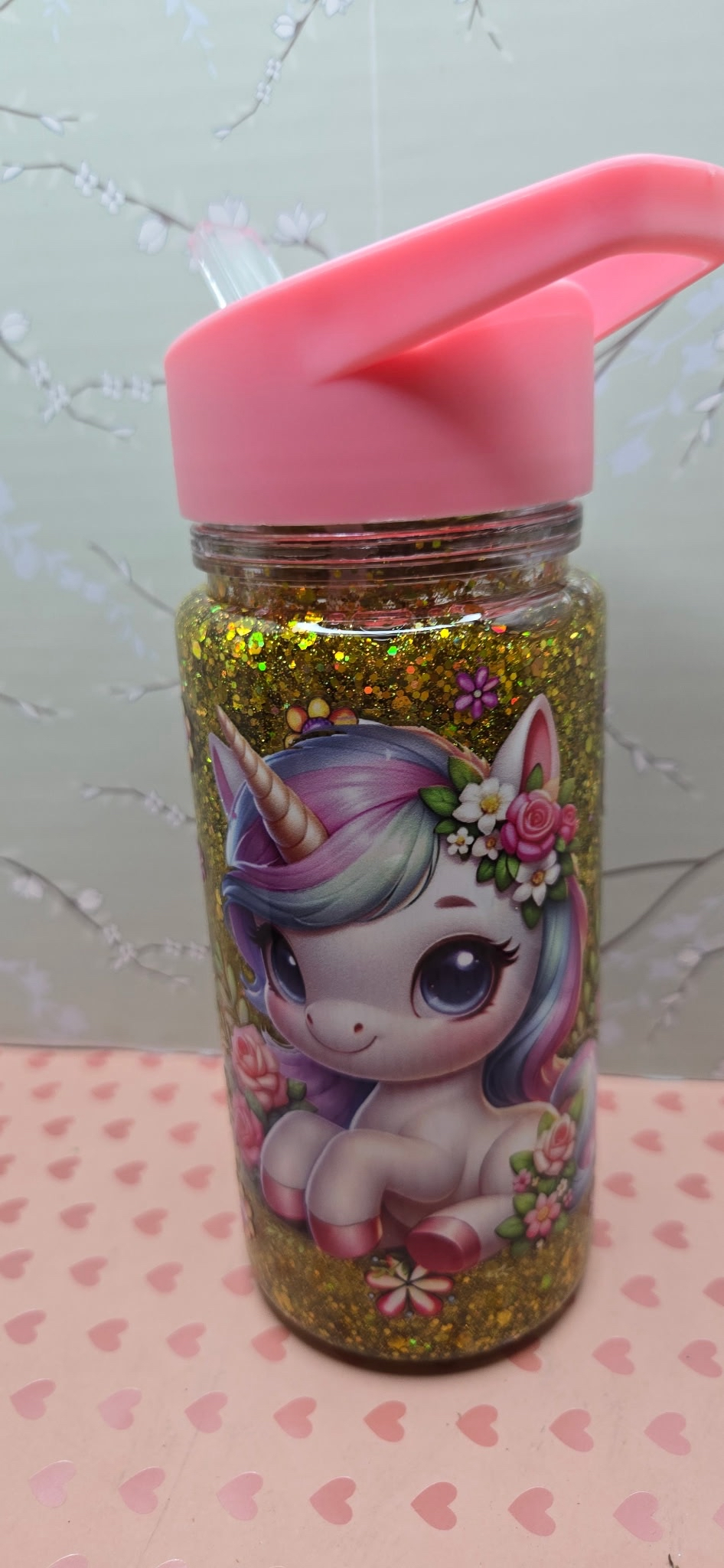 Unicorn Snow Globe Sip Cup
