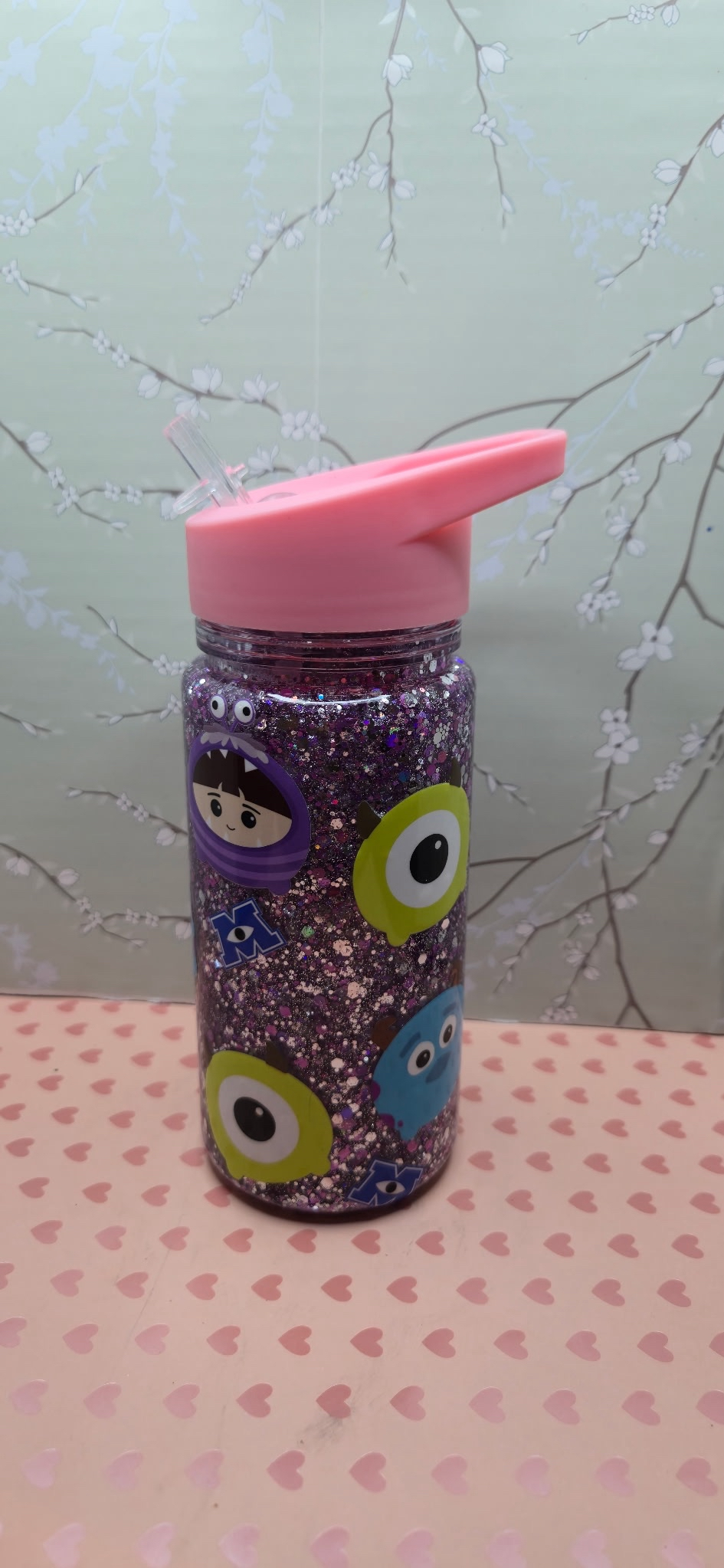 Cute Monster Snow Globe Sip Cup