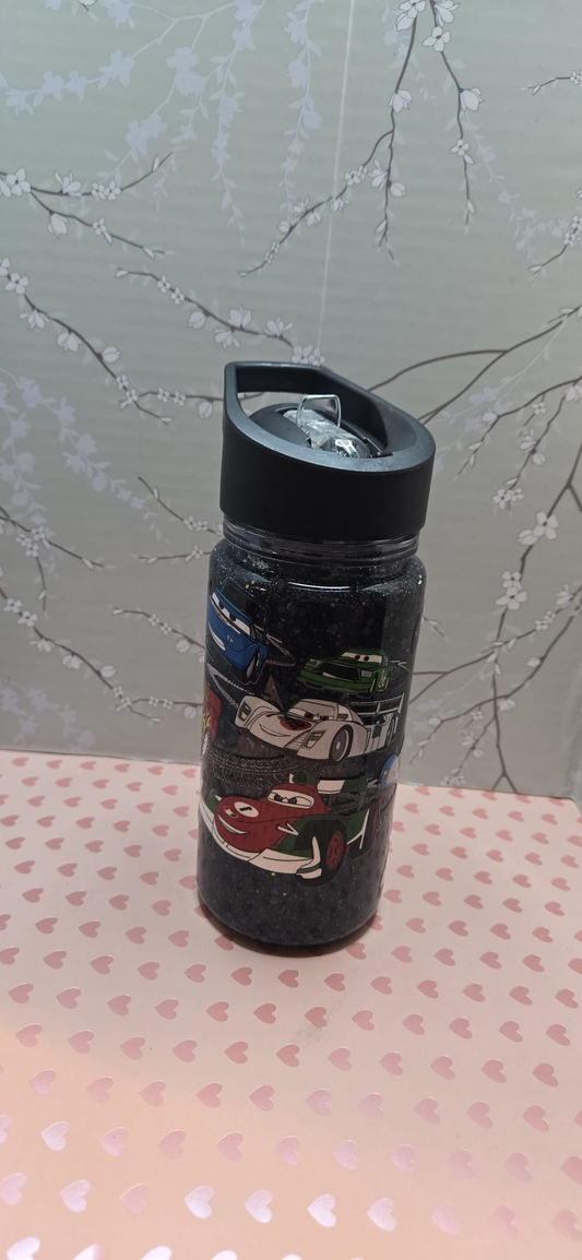 Race Car Snow Globe Sip Cup